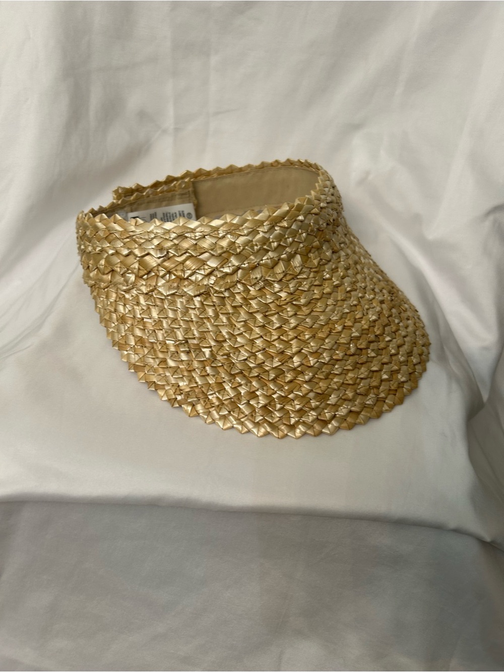 Beach Riot Natural Straw Sun Visor OS - Picture 2 of 7
